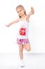 Girls’ Summer Sleepwear Set – Lightweight Strappy Top & Colorful Shorts, Summer, 6120-002-33K  HC