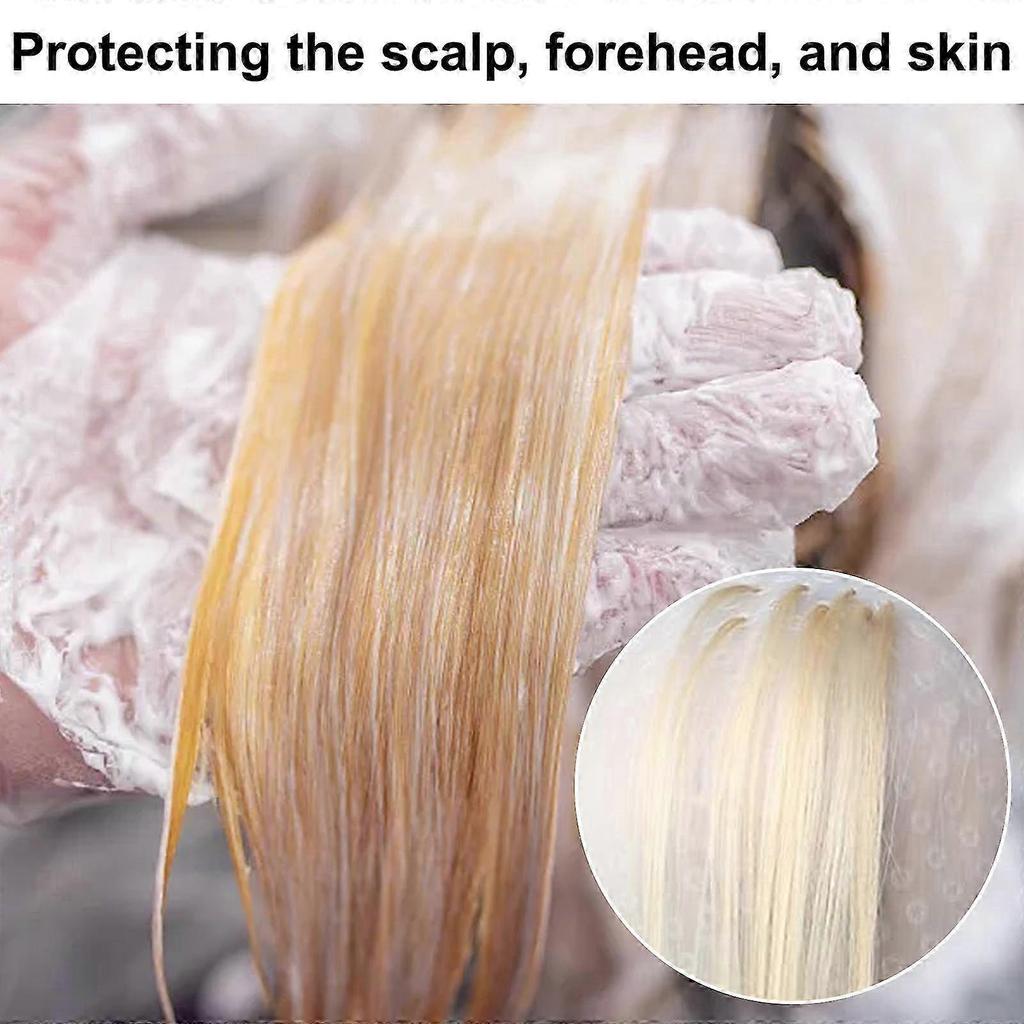 2025 Professional Style Hair Dyeing Cap, Reusable Silicone Cap With Pre-Punched Holes For Selective Bleaching Or Dyeing, Ideal For Salon And Home Use