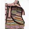 Used MISSONI Multicolor Border Sleeveless Knit Top Multicolor