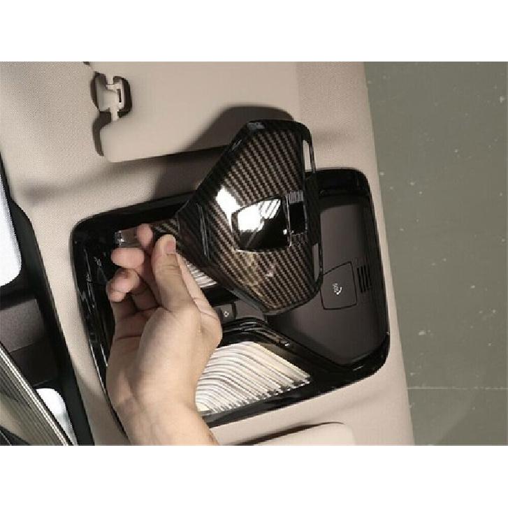 Carbon ABS Front Reading Light Cover For BMW 3 5 7 Series 6GT G20 X3 X4 X5 X6 X7