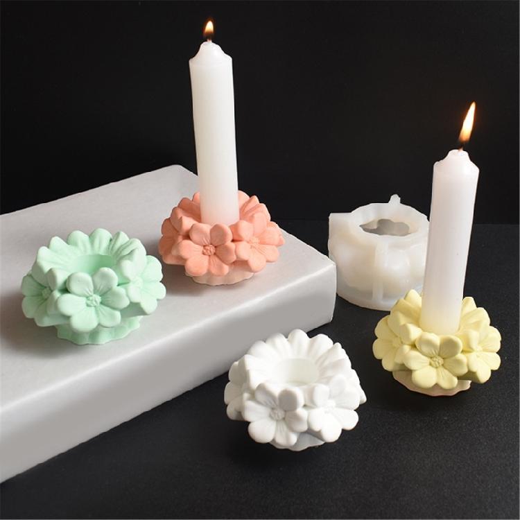 Multipurpose Sturdy Silicone Molds for Sakuras Candle Accessory Portable for Artistics and Craft Supplies Lovers