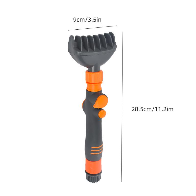 

Handheld Pool Filter Cartridge Cleaning Brush with Hose Connector DV-AC600 - US Standard