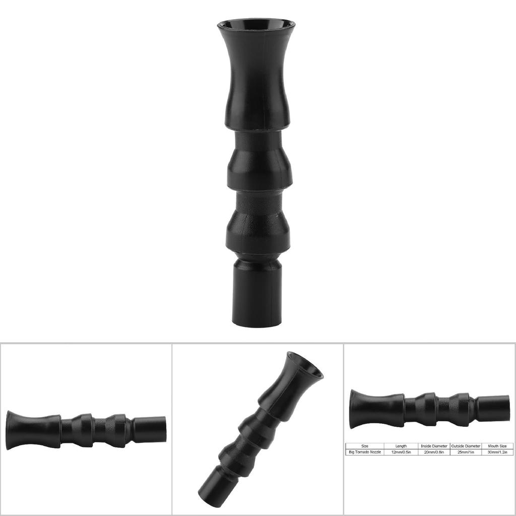 Kachní plochá tryska Flexibilní 360 stupňů Akvarijní akvárium Rotující trubice pro výstup vody