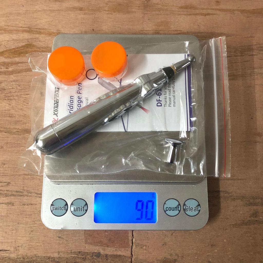 Smart Meridian Unblocking Acupuncture Pen: Automatic Acupoint Finder for Neck, Leg & Foot Massage
