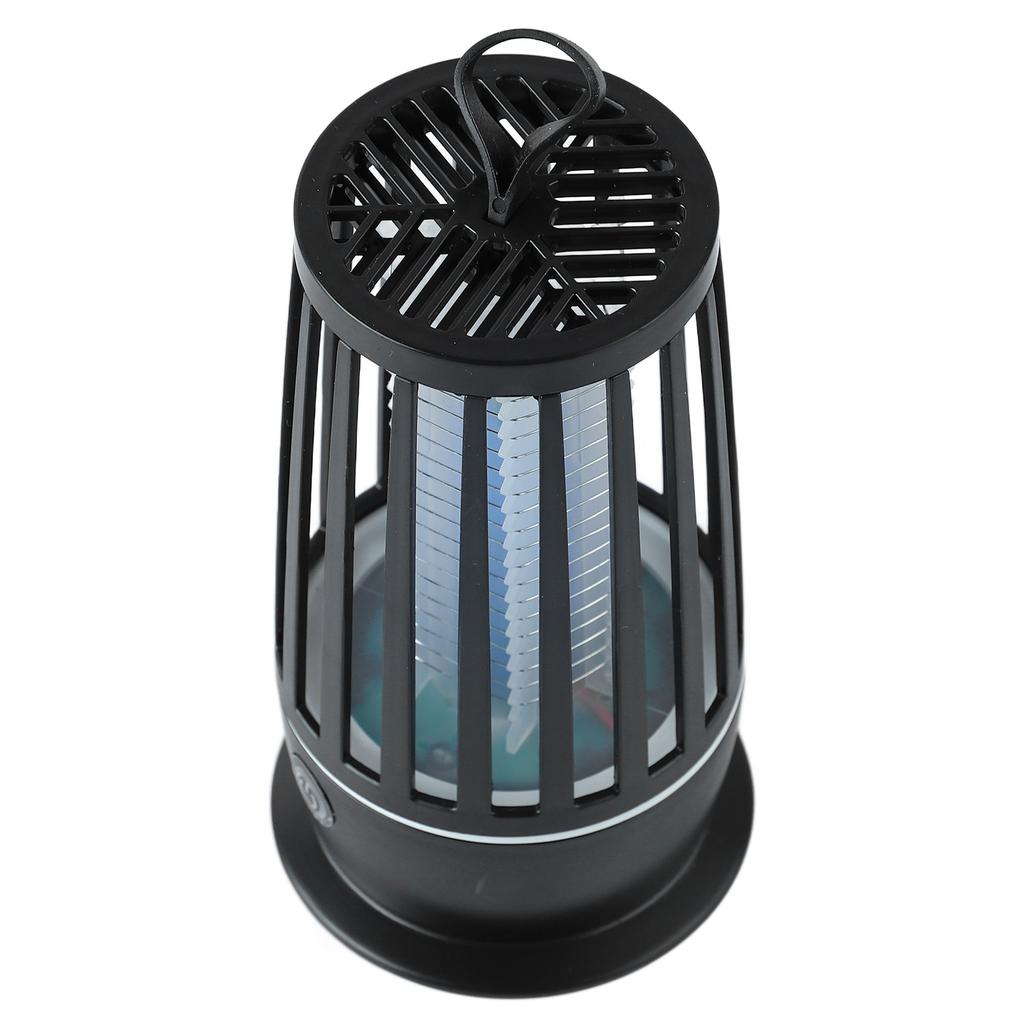 Electric Fly Killing Light 110V 220V PP USB Rechargeable Silent Fly Trap Lamp for Indoor Outdoor