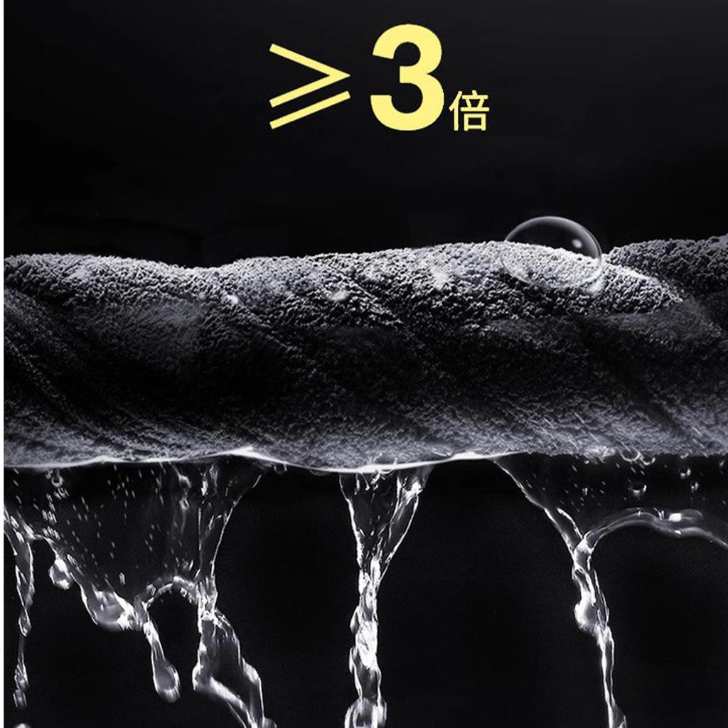 Car Microfiber Towel Car Detailing Towels Absorbent Reusable Washcloths Wipes Rags Cleaner for Garage House Bathroom Mirror
