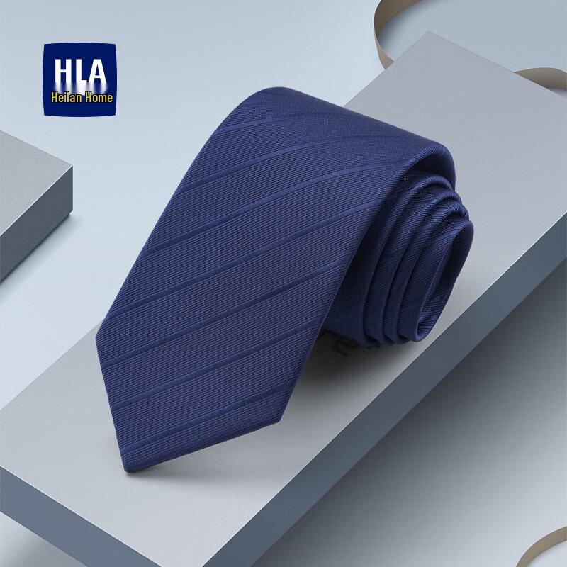 HLA Men s Striped Zipper Tie One Size