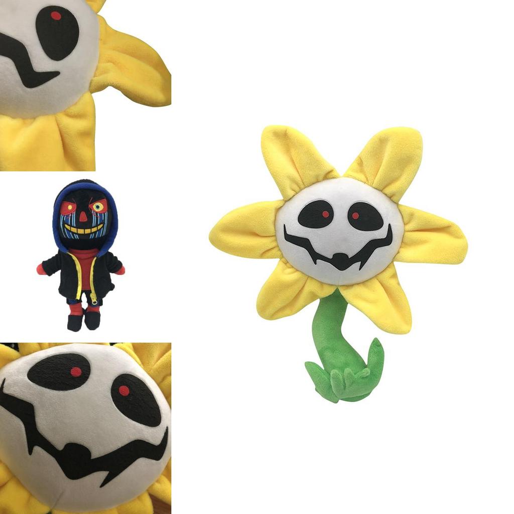 Deltarune Undertale Zombie Boss Fiore Peluche Figura Giocattolo Morbido E Colorato Bambola di Pezza Per Fan