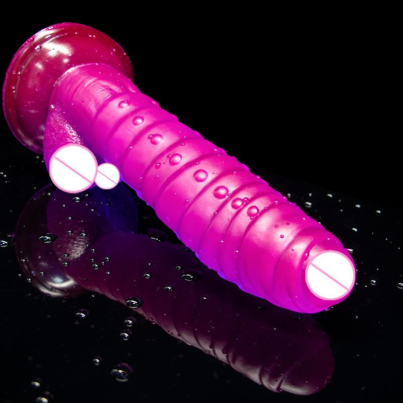 Dinosaur Scales Animal Simulation Dildo Sucker Shaped Dildo Male Female Masturbator Fake Penis Erotic Products