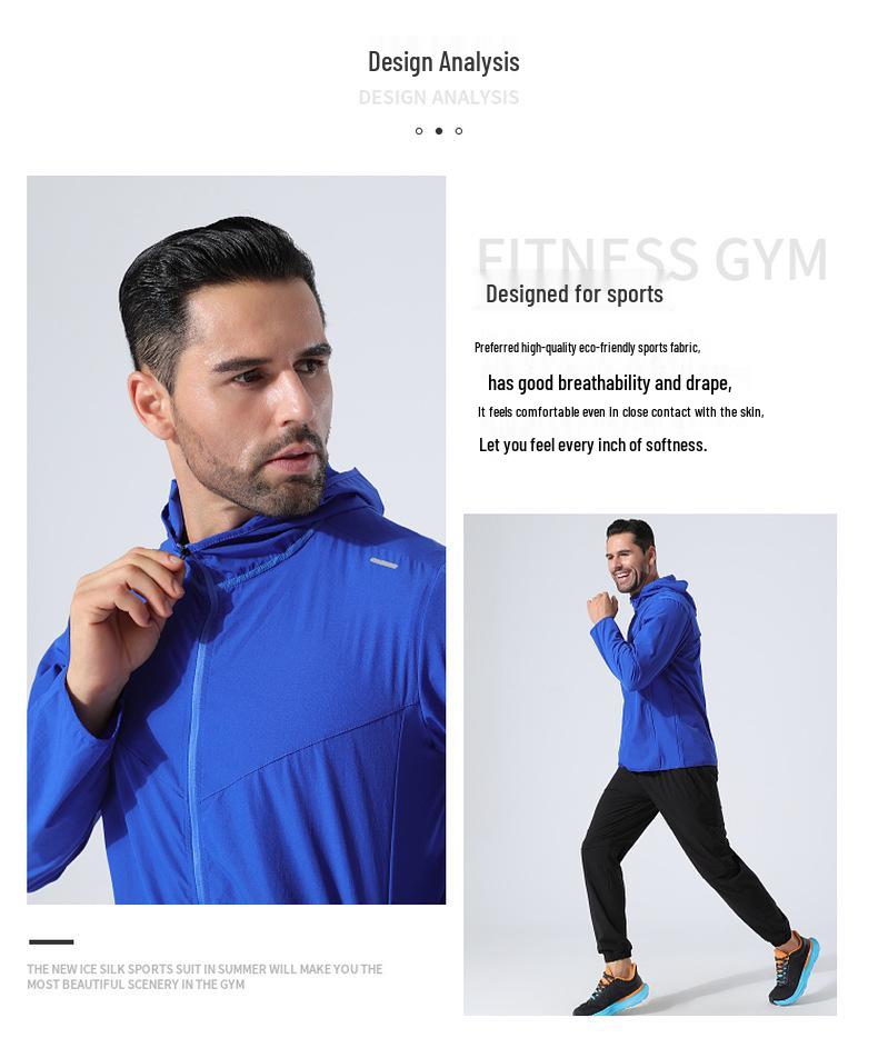 Gilet unisexe à capuche automne-hiver: Veste de sport extensible à manches longues