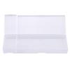 1Pc Rectangle single-layer Nail Art Tool Empty Storage Box Tweezers Clippers Brush  Portable Plastic Container Pencil Case