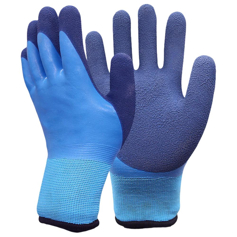 

Thermal Gloves Cold Storage Waterproof Fleece Lined Thickened Coated Work Safety Gloves Men Women Riding Motorcycle Windproof
