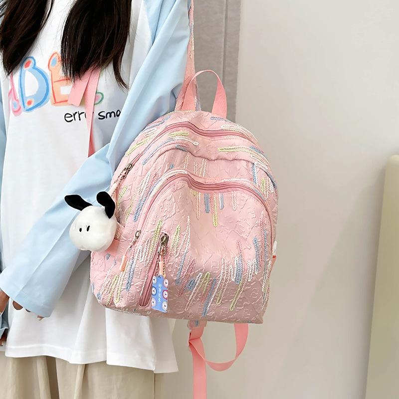 High Value Schoolbag Female Junior High School Student Soft Sister Japanese Backpack Girl Cute Ins High School Student Small Backpack
