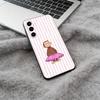 C-Curious- G-George the Monkey Soft Silicone phone Case for Samsung Galaxy A73/A71/A72/A70/A53/A52/A51 - Black