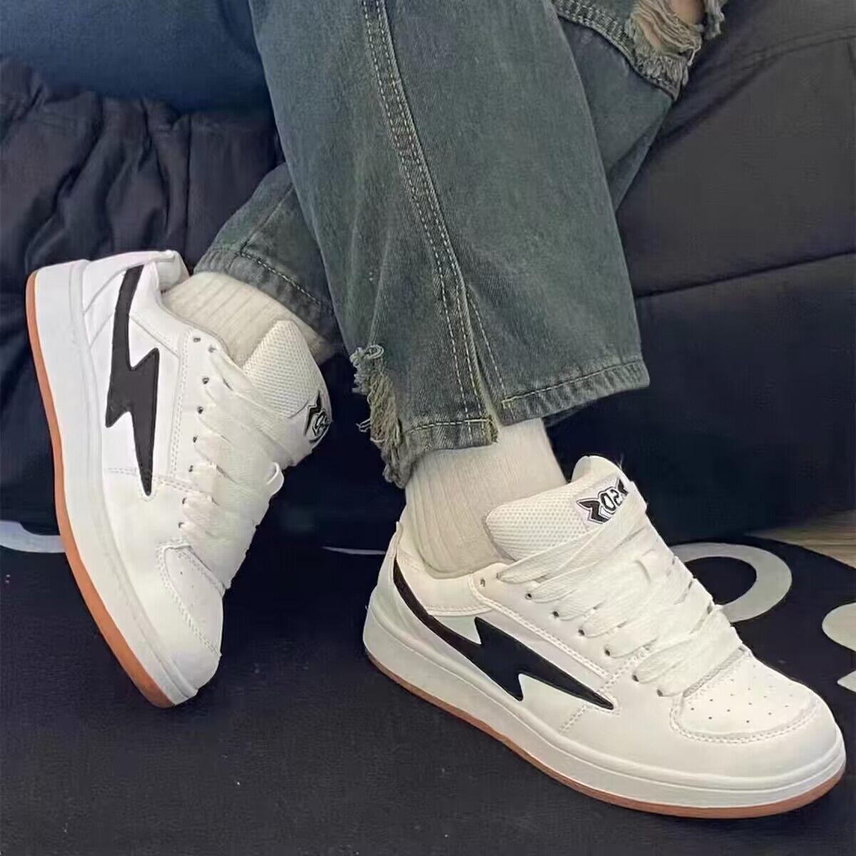 

Туфли-хлебушки высокой стоимости 2025 лето новая оригинальная обувь женские черные молнии низкие кеды повседневная ретро обувь 40 белый