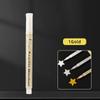 3Pcs/Set High-gloss Gold Silver White Painting Graffiti Pens Waterproof Ink Water-based Acrylic Markers