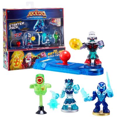 AKEDO ULTIMATE ARCADE WARRIORS Battle Figures (Starter Pack 2)