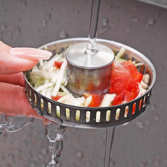 Kitchen Drain Anti-Clogging Strainer Rust-Resistant Universal Sink Sink Stopper