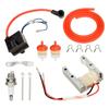 Motorized Bike CDI Ignition Coil +Magneto Coil Kit For 2 Stroke 49Cc 50Cc 66Cc 80Cc 100Cc Engine Gas Bike Bicycle Parts-A58X