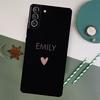 PERSONALISIERTE NAMEN CUSTOM HOCHZEIT Hülle Für Samsung Galaxy S23 S22 Ultra S20 S21 FE S8 S9 S10 Plus Note 10 20 Ultra Rückseite