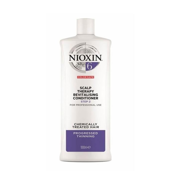 

Nioxin System 6 Scalp Therapy Восстанавливающий кондиционер Color Safe 1000мл