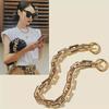 Silber Gold 40Cm 60Cm Acryl Geldbörsenkette Riemen Handtaschengriffe DIY Geldbörsen-Ersatzkette für Umhängetasche Handtaschen Riemen