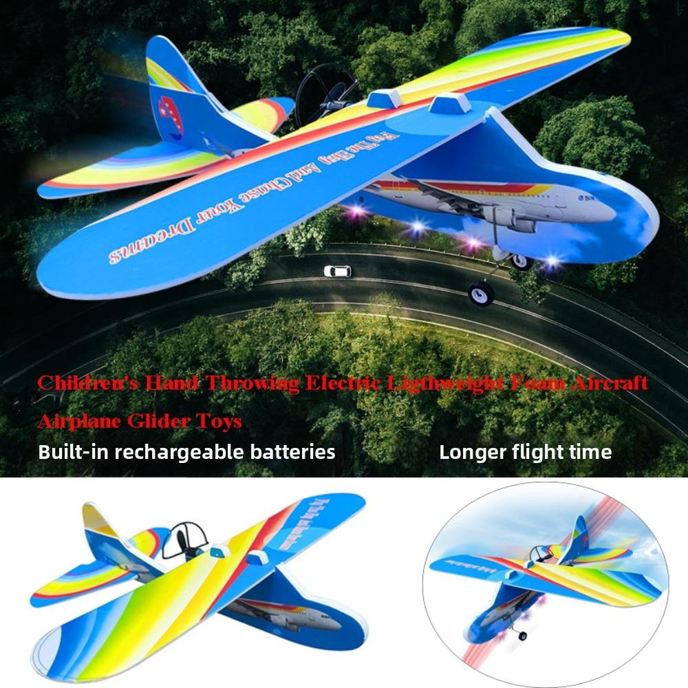Ligthweight Electric Foam Aircraft EVA Airplane Glider Toy Model New DIY Assemble Airplanes Toys