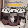 Scratch Resistant Foldable Pet Tent Waterproof Oxford Cloth Dog Kennel Cat House  Home Furnishings