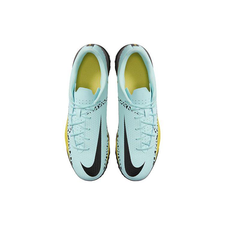 Nike Phantom GT TF Turf Synthetic Leather Cushioning Slip Resistant Abrasion Resistant Coverage Soccer Shoes Men's DC0821-407