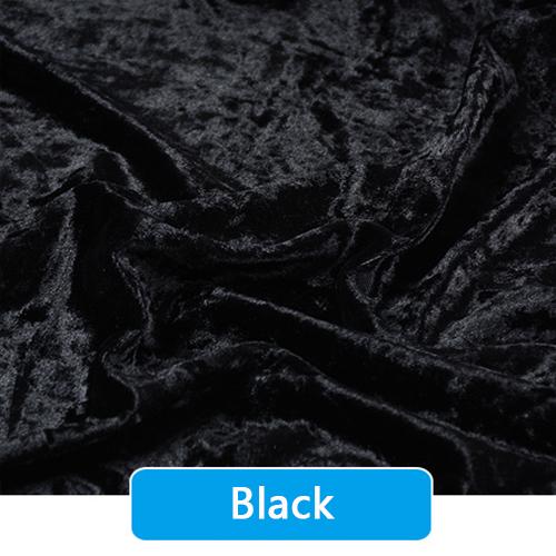 100*150cm Gold Velvet Fabric Elastic Soft Ice Velvet Fabric Dress Cloth DIY Wallet Tablecloth Curtains Pillow Sofa Cloth
