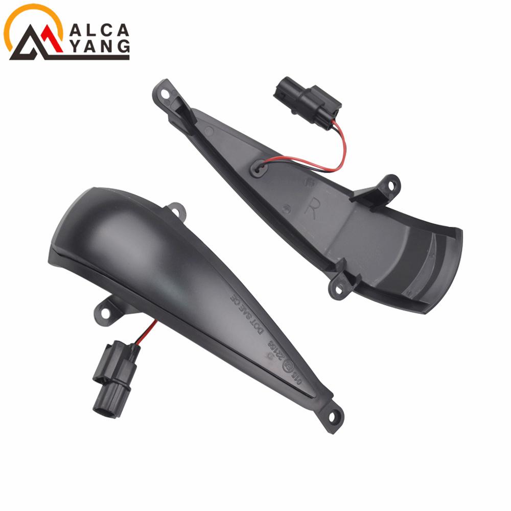 2X Dynamic Blinker LED Turn Signal Light Indicator Side Mirror Lamp for Honda Civic 8th MK8 Hatchback 3D 5D 2006 2012 FN2 FN FK