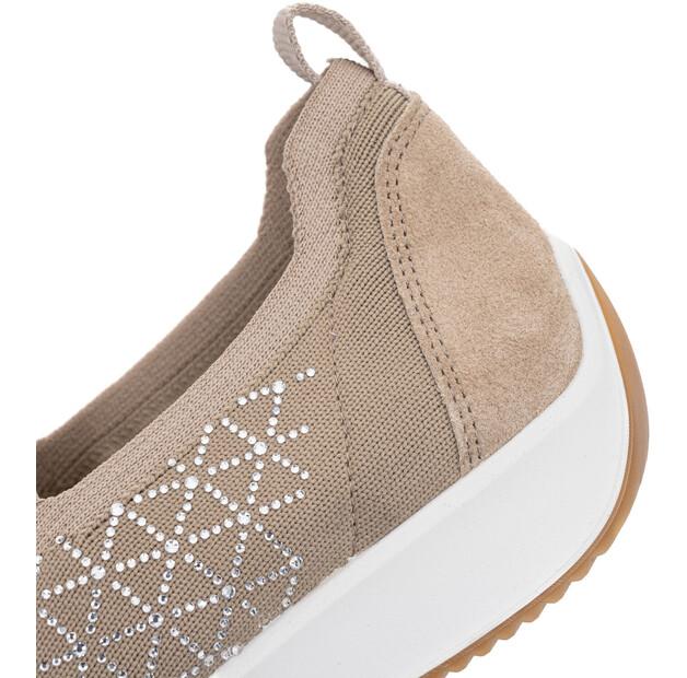Женские слипоны Ara Textil бежевые
