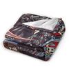 DND D&D Dragon Retro Blankets Quality Warm  Throw Blanket Winter Girls Boys Outdoor Funny Bedspread