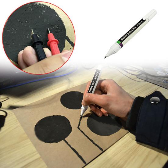 Conductive Ink Pen Dry Fast Electronic Circuit DIY Draw Instantly Magical Tool