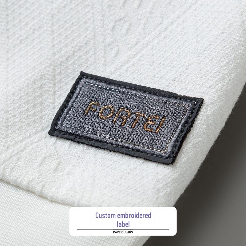 Men's Anti-Wrinkle Easy-Care Round Neck Long Sleeve Top