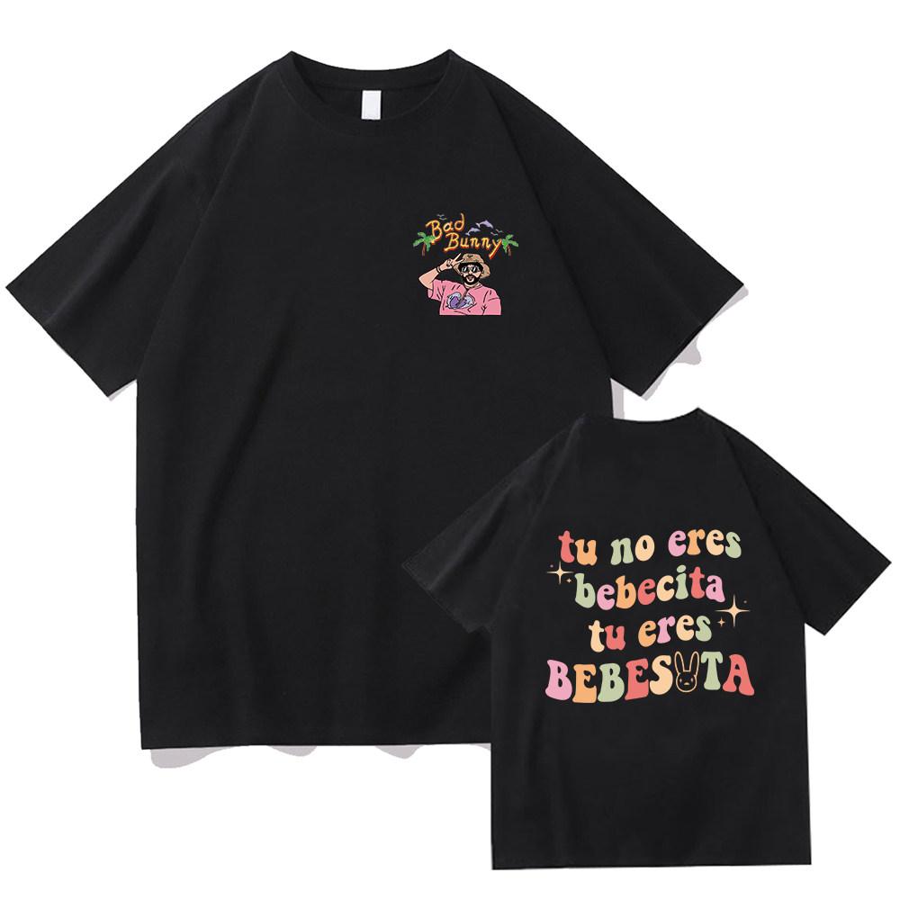 

2026 Bad Bunny Un Verano Sin Ti Graphics T Shirt Women Tshir L