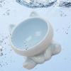 Cat Feeder Supplies Puppy Kitten Cat Food Bowl Water Feeder Container Pet Feeding Bowl Pet Supplies