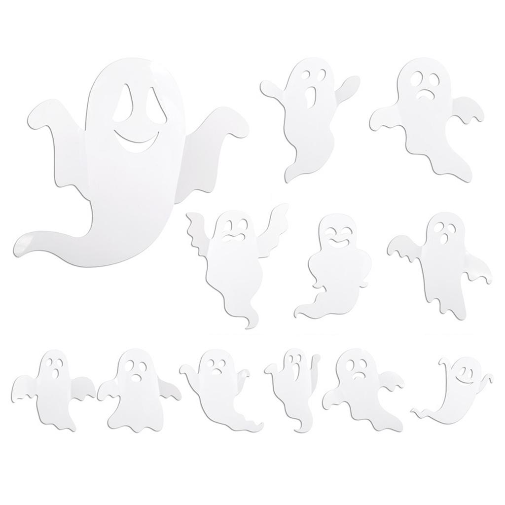 2025 Nové Halloweenské 3D Černé Pavoučí Samolepky na Zeď Halloween DIY Dekorativní Nástěnná Samolepka Halloween Hororový Pavouk Odnímatelné Samolepky