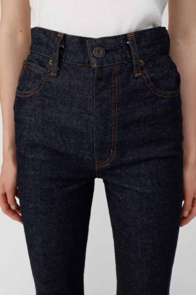 Moussy MVS FLARE Denim Pants, 010ISA12-2301, Women's, 27-inch, One-Wash