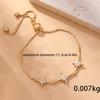 European American Style Eight-Pointed Star Zircon Bracelet for Women Cubic Zirconia Simple Versatile Bracelet Charm Jewelry Gift