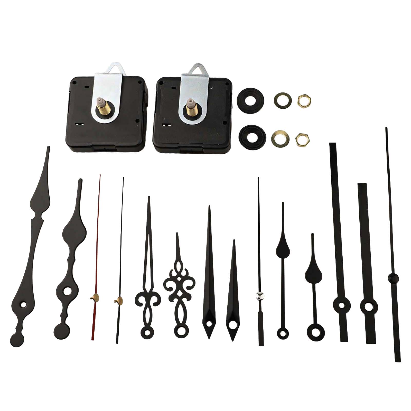 Home Decor Clock Project Metal Pointer Set As Pictures Show Silent Wall Clock 2 Clock Movements 5 Pairs Of Pointers