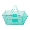 Large Capacity Hand Basket with Metal Construction for Convenience