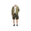 Nike Casual Camouflage Print Long Sleeve Jacket Men Outerwear Khaki DO6269-334