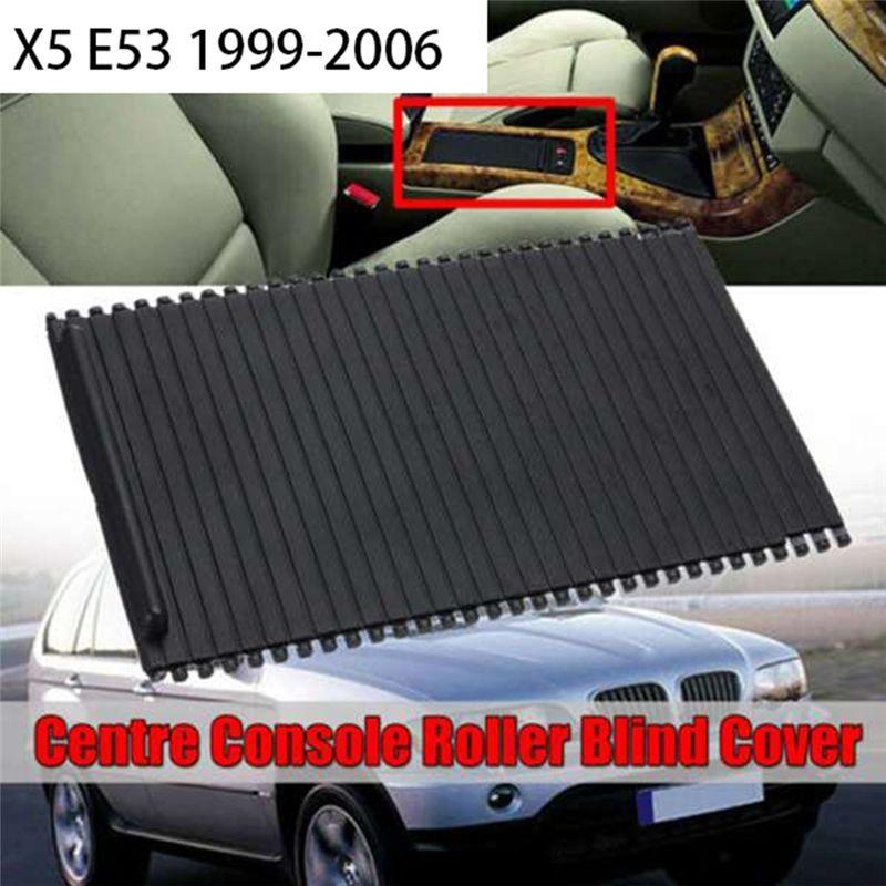 Authentic Car Inner Centre Console Water Cup Rack Roller Blind Cover Trim 51168408026 51168402941 Forbmw X5 E53 1999-2006