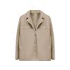 Autumn New Women's Retro Loose Stand-Collar Casual Long Sleeve Fashion Blazer Jacket for Women