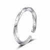 Retro Mobius Strip Ring For Men Women Silver Color Punk Gothic Open Ring Handmade Designer Jewelry Unisex Accessories Lover Gift