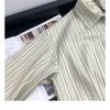 Spring Autumn Niche Design Sense Striped Small Loose Shirt Blouses & Shirts