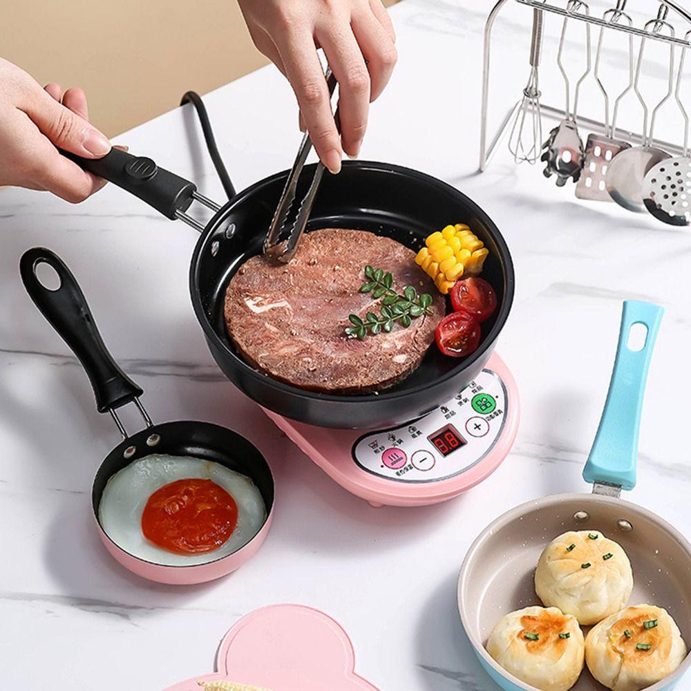 Nerezová pánev na smažení vajec Kulatý hrnec na příkrmy Nepřilnavá pánev Kuchyňské pomůcky