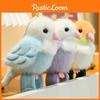 Parrot Plush Series Toy Keychain Clap Ring Cartoon Pendant Gifts Decoration