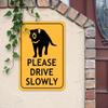 20x30cm Metal Speed Limit Sign Vintage Tin Plaque Wall Decor Indoor Outdoor Road Traffic Marker